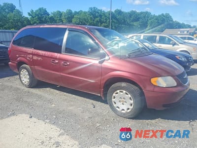 Czwarte zdjęcie samochodu z boku: 2002 CHRYSLER TOWN & COUNTRY LX VIN:2C4GP44352R693436 - miniatura