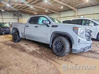 Czwarte zdjęcie samochodu z boku: 2025 GMC SIERRA C1500 VIN:1GTRHAED7SZ215391 - miniatura