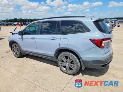 Drugie zdjęcie samochodu z przodu: 2022 HONDA PILOT SPORT VIN:5FNYF5H38NB019224 - miniatura