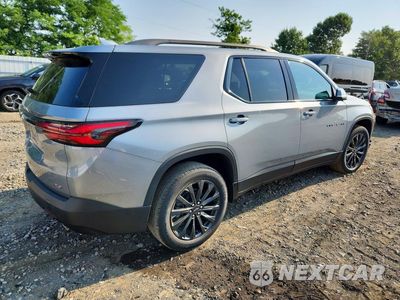 Trzecie zdjęcie samochodu z tyłu: 2023 CHEVROLET TRAVERSE RS VIN:1GNEVJKW1PJ277119 - miniatura