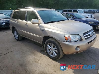 Czwarte zdjęcie samochodu z boku: 2007 TOYOTA HIGHLANDER HYBRID VIN:JTEEW21A070037661 - miniatura