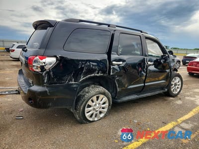 Trzecie zdjęcie samochodu z tyłu: 2013 TOYOTA SEQUOIA PLATINUM VIN:5TDDW5G15DS085027 - miniatura
