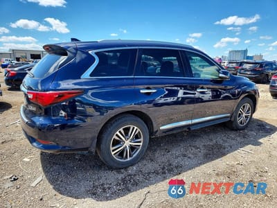 Trzecie zdjęcie samochodu z tyłu: 2017 INFINITI QX60 BASE VIN:5N1DL0MM4HC520407 - miniatura