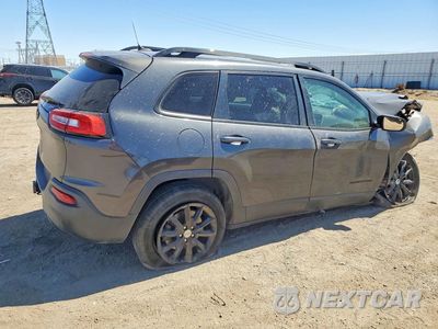 Trzecie zdjęcie samochodu z tyłu: 2014 JEEP CHEROKEE LATITUDE VIN:1C4PJLCS7EW312671 - miniatura