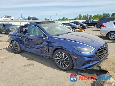 Czwarte zdjęcie samochodu z boku: 2020 HYUNDAI SONATA LIMITED VIN:5NPEH4J20LH015613 - miniatura