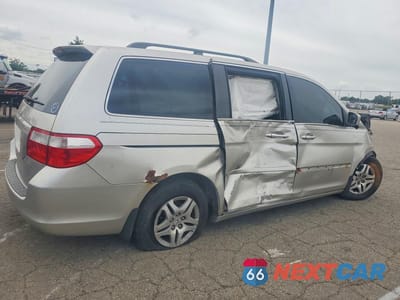 Trzecie zdjęcie samochodu z tyłu: 2007 HONDA ODYSSEY EXL VIN:5FNRL38797B140867 - miniatura