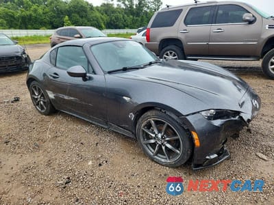 Czwarte zdjęcie samochodu z boku: 2019 MAZDA MX-5 MIATA GRAND TOURING VIN:JM1NDAM72K0301783 - miniatura