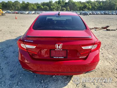 Zdjęcie 6 z 12 samochodu: 2021 HONDA ACCORD SPORT VIN:1HGCV1F33MA104196 - miniatura