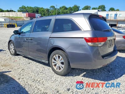 Drugie zdjęcie samochodu z przodu: 2014 HONDA ODYSSEY EXL VIN:5FNRL5H61EB064190 - miniatura