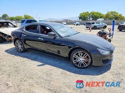 Czwarte zdjęcie samochodu z boku: 2017 MASERATI GHIBLI S VIN:ZAM57RSS2H1195573 - miniatura