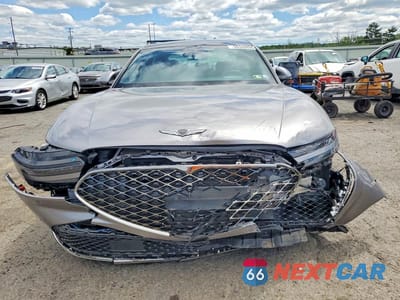 Piąte zdjęcie samochodu w środku: 2023 GENESIS G90 3.5T E-SUPERCHARGER VIN:KMTFC4SD9PU031566 - miniatura