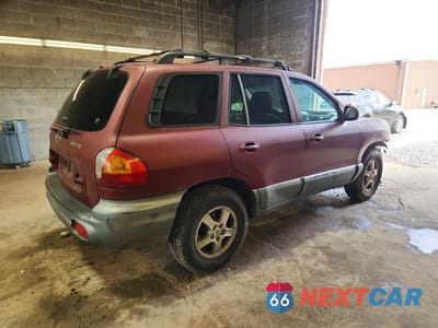 Trzecie zdjęcie samochodu z tyłu: 2004 HYUNDAI SANTA FE GL VIN:KM8SB12B64U610793 - miniatura