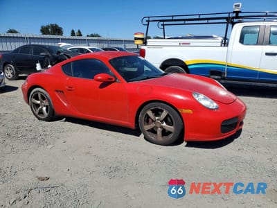 Czwarte zdjęcie samochodu z boku: 2007 PORSCHE CAYMAN S VIN:WP0AB29877U781671 - miniatura