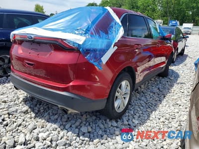 Trzecie zdjęcie samochodu z tyłu: 2017 FORD EDGE SEL VIN:2FMPK4J91HBC42329 - miniatura
