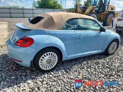 Trzecie zdjęcie samochodu z tyłu: 2014 VOLKSWAGEN BEETLE VIN:3VW5X7AT1EM805672 - miniatura