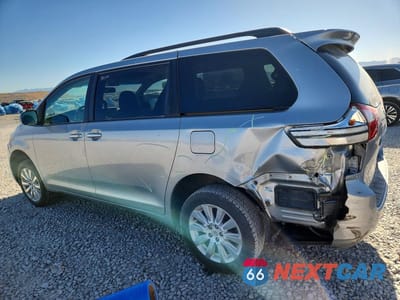 Drugie zdjęcie samochodu z przodu: 2015 TOYOTA SIENNA XLE 7-PASSENGER VIN:5TDDK3DC9FS117180 - miniatura