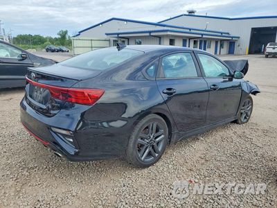 Trzecie zdjęcie samochodu z tyłu: 2020 KIA FORTE GT LINE VIN:3KPF34AD4LE161473 - miniatura