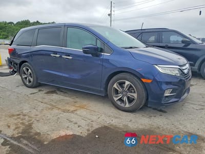 Czwarte zdjęcie samochodu z boku: 2019 HONDA ODYSSEY TOURING VIN:5FNRL6H81KB118395 - miniatura