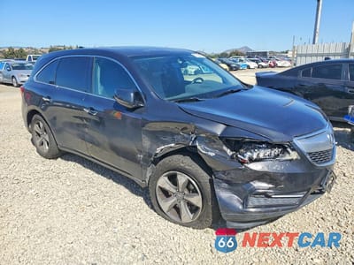 Czwarte zdjęcie samochodu z boku: 2016 ACURA MDX VIN:5FRYD4H26GB013110 - miniatura