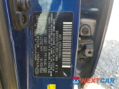 Zdjęcie 12 z 12 samochodu: 2016 HYUNDAI ACCENT SE VIN:KMHCT4AE3GU105488 - miniatura
