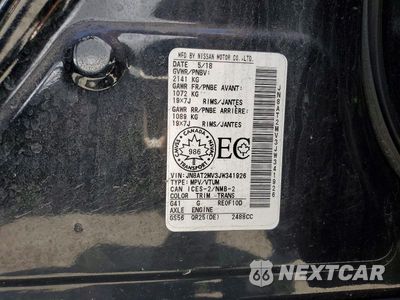 Zdjęcie 12 z 12 samochodu: 2018 NISSAN ROGUE S VIN:JN8AT2MV3JW341926 - miniatura