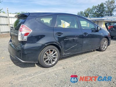 Trzecie zdjęcie samochodu z tyłu: 2016 TOYOTA PRIUS V FIVE VIN:JTDZN3EU3GJ044195 - miniatura
