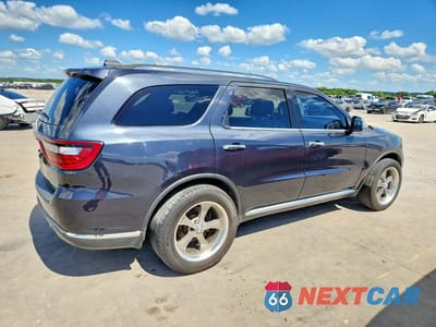 Trzecie zdjęcie samochodu z tyłu: 2015 DODGE DURANGO SXT VIN:1C4RDHAG1FC147196 - miniatura