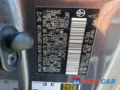 Zdjęcie 13 z 13 samochodu: 2013 SCION TC BASE VIN:JTKJF5C74D3048509 - miniatura
