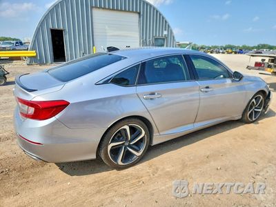 Trzecie zdjęcie samochodu z tyłu: 2021 HONDA ACCORD SPORT SE VIN:1HGCV1F47MA095379 - miniatura
