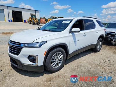 2022 CHEVROLET TRAVERSE LT 1GNERGKW0NJ195256 - główne zdjęcie licytacji z USA - miniatura