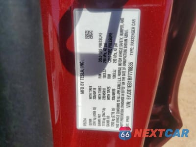 Zdjęcie 12 z 12 samochodu: 2024 TESLA MODEL 3 VIN:5YJ3E1EB1RF770835 - miniatura