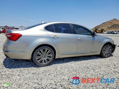 Trzecie zdjęcie samochodu z tyłu: 2014 KIA CADENZA PREMIUM VIN:KNALN4D70E5130672 - miniatura