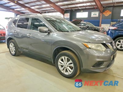 Czwarte zdjęcie samochodu z boku: 2014 NISSAN ROGUE S VIN:5N1AT2MV3EC824976 - miniatura
