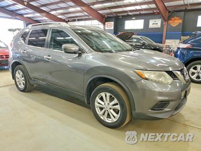 Czwarte zdjęcie samochodu z boku: 2014 NISSAN ROGUE S VIN:5N1AT2MV3EC824976 - miniatura