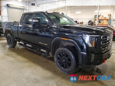 Czwarte zdjęcie samochodu z boku: 2024 GMC SIERRA K2500 AT4 VIN:1GT49PE75RF293572 - miniatura