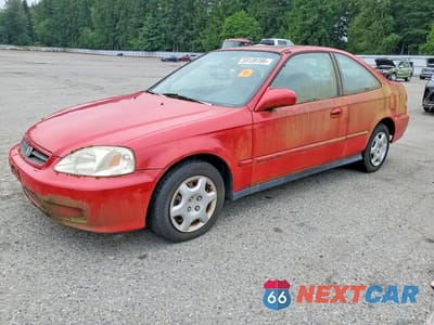 1999 HONDA CIVIC EX 1HGEJ8142XL006587 - główne zdjęcie licytacji z USA - miniatura