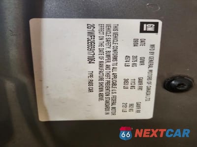 Zdjęcie 13 z 13 samochodu: 2005 CHEVROLET IMPALA VIN:2G1WF52E659171064 - miniatura