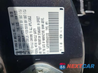 Zdjęcie 13 z 13 samochodu: 2009 ACURA RDX TECHNOLOGY VIN:5J8TB18559A001232 - miniatura