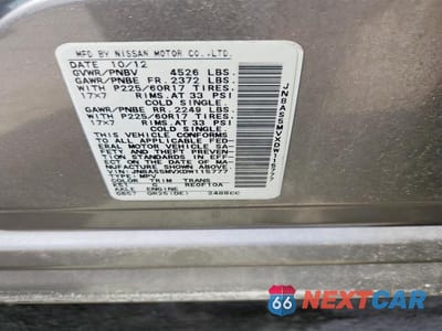 Zdjęcie 14 z 14 samochodu: 2013 NISSAN ROGUE S VIN:JN8AS5MVXDW115777 - miniatura