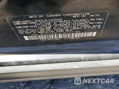 Zdjęcie 13 z 13 samochodu: 2018 SUBARU CROSSTREK VIN:JF2GTAAC0JH332285 - miniatura