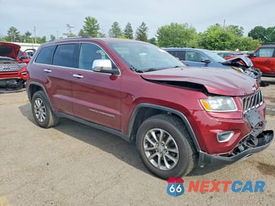 Czwarte zdjęcie samochodu z boku: 2016 JEEP GRAND CHEROKEE LIMITED VIN:1C4RJFBG6GC357435 - miniatura