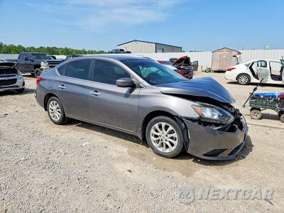 Czwarte zdjęcie samochodu z boku: 2019 NISSAN SENTRA SV VIN:3N1AB7AP5KY258142 - miniatura