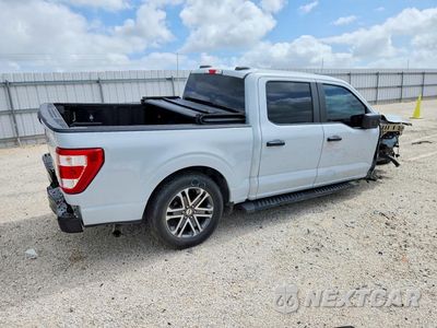 Trzecie zdjęcie samochodu z tyłu: 2021 FORD F150 SUPERCREW VIN:1FTEW1CP5MKD21805 - miniatura