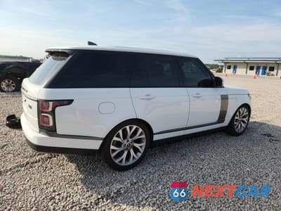Trzecie zdjęcie samochodu z tyłu: 2020 LAND ROVER RANGE ROVER HSE VIN:SALGS2RU2LA405830 - miniatura