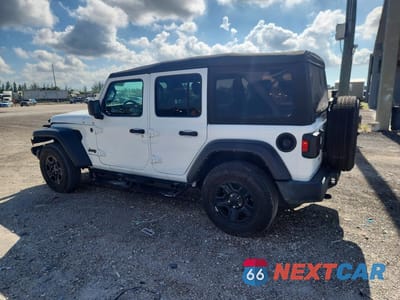 Drugie zdjęcie samochodu z przodu: 2023 JEEP WRANGLER SPORT VIN:1C4HJXDG0PW539502 - miniatura