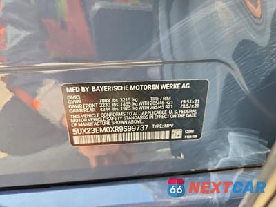 Zdjęcie 13 z 13 samochodu: 2024 BMW X7 XDRIVE40I VIN:5UX23EM0XR9S99737 - miniatura