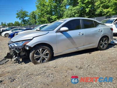 2022 NISSAN SENTRA SV 3N1AB8CV7NY217968 - główne zdjęcie licytacji z USA - miniatura