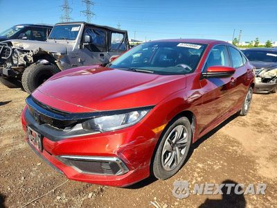 2019 HONDA CIVIC LX 2HGFC2F65KH562355 - główne zdjęcie licytacji z USA - miniatura