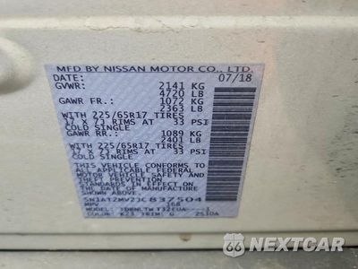 Zdjęcie 13 z 13 samochodu: 2018 NISSAN ROGUE SV VIN:5N1AT2MV2JC837504 - miniatura