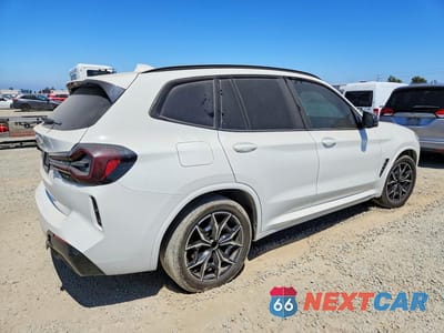 Trzecie zdjęcie samochodu z tyłu: 2023 BMW X3 SDRIVE30I VIN:5UX43DP05P9P13132 - miniatura